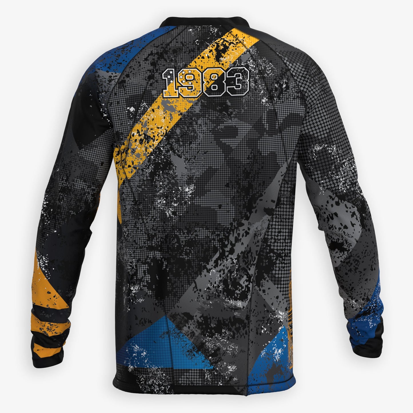 MS6551 - HRT - MENS - INF - JER - VEE - LS - BLK - Manufactory Apparel - Hostage Rescue Team