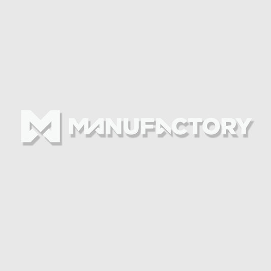 Manufactory Apparel Physical product Manufactory Wordmark Sticker