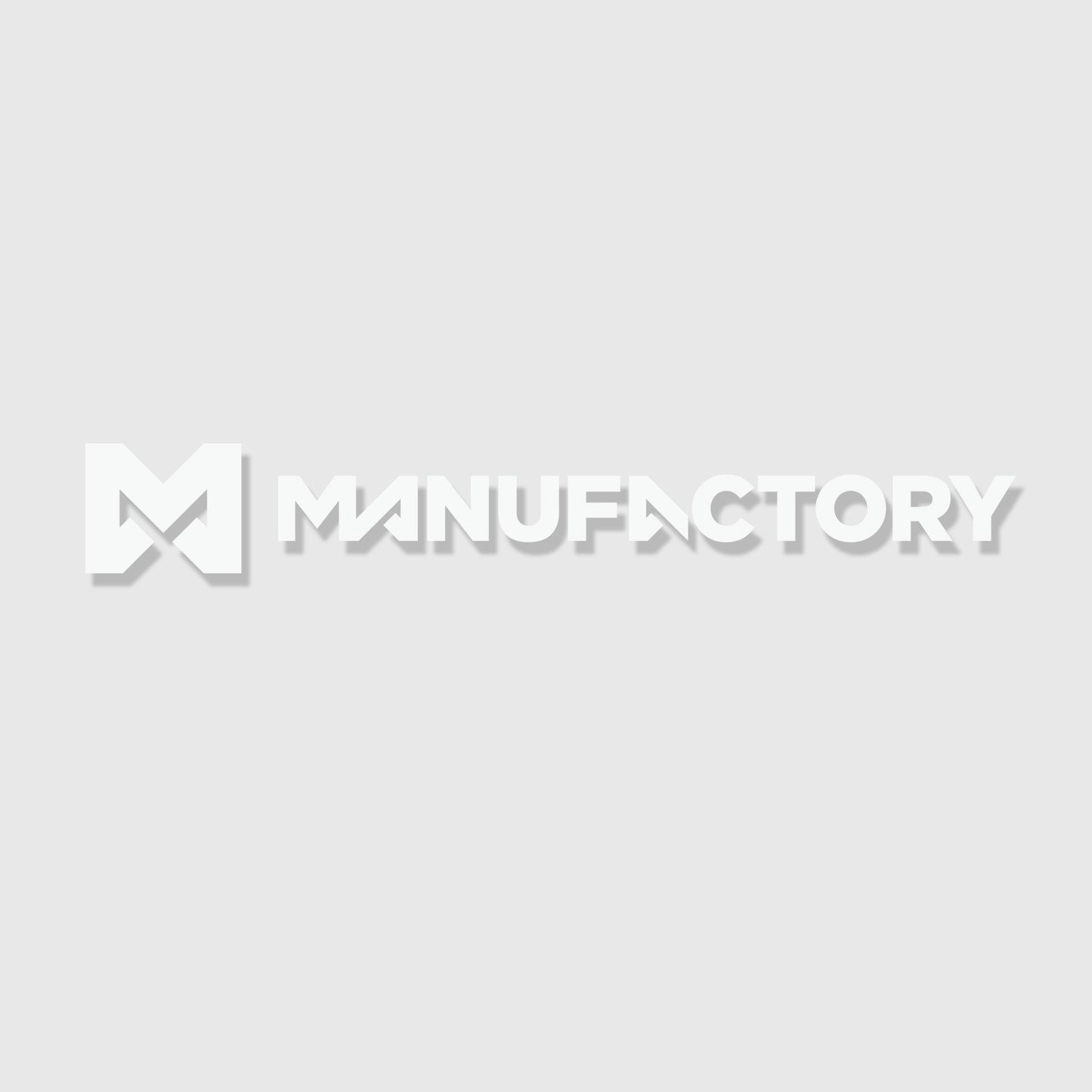 Manufactory Wordmark Sticker - Manufactory Apparel - Manufactory Apparel