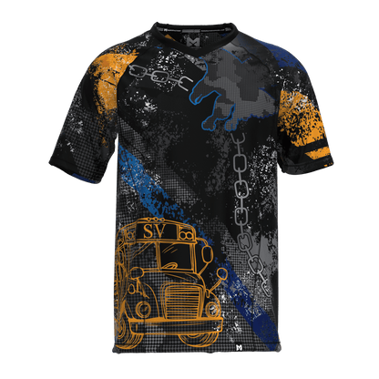MS6552 - HRT - MENS - INF - JER - VEE - SS - BLK - Manufactory Apparel - Hostage Rescue Team